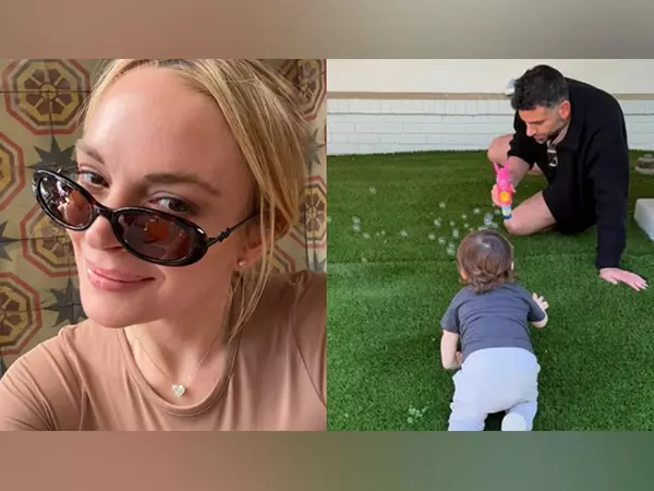 Lindsay Lohan ने प्रशंसकों को बेटे लुई के साथ हाल ही में जीवन की झलक दिखाई Lindsay Lohan ने प्रशंसकों को बेटे लुई के साथ हाल ही में जीवन की झलक दिखाई