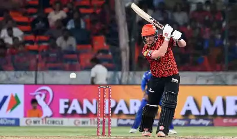 Klaasen की 71 रन की पारी की बदौलत सनराइजर्स 144 रन के सम्मानजनक स्कोर तक पहुंचा Klaasen की 71 रन की पारी की बदौलत सनराइजर्स 144 रन के सम्मानजनक स्कोर तक पहुंचा