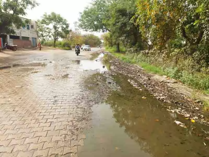 Ludhiana: सड़कों पर सीवेज का जमावड़ा, शहरवासियों ने की कार्रवाई की मांग Ludhiana: सड़कों पर सीवेज का जमावड़ा, शहरवासियों ने की कार्रवाई की मांग