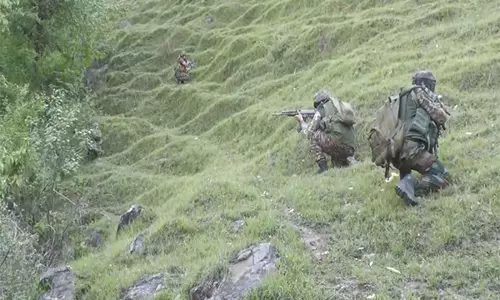 आतंकवादियों की तलाश के लिए Poonch में सुरक्षा बलों ने संयुक्त तलाशी अभियान जारी रखा