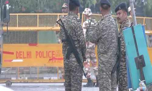 NIA मुख्यालय के बाहर सुरक्षा बढ़ाई गई