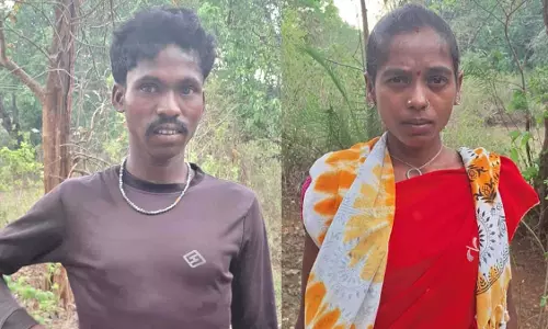 नक्सली पति-पत्नी ने कवर्धा में किया सरेंडर