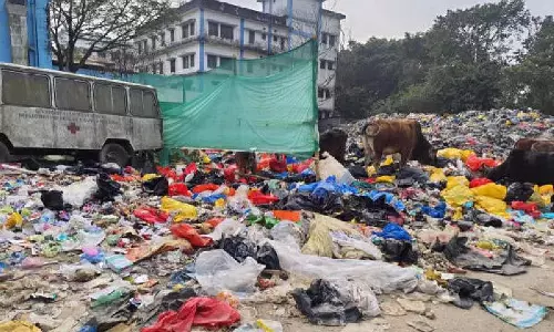 Alipurduar जिला अस्पताल में दशकों पुराने कचरे के निपटान के लिए स्वास्थ्य विभाग ने शुरू की पहल