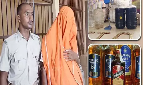 कटक में नकली शराब बनाने वाली फैक्ट्री का भंडाफोड़, 15 लाख रुपये की शराब जब्त कटक में नकली शराब बनाने वाली फैक्ट्री का भंडाफोड़, 15 लाख रुपये की शराब जब्त