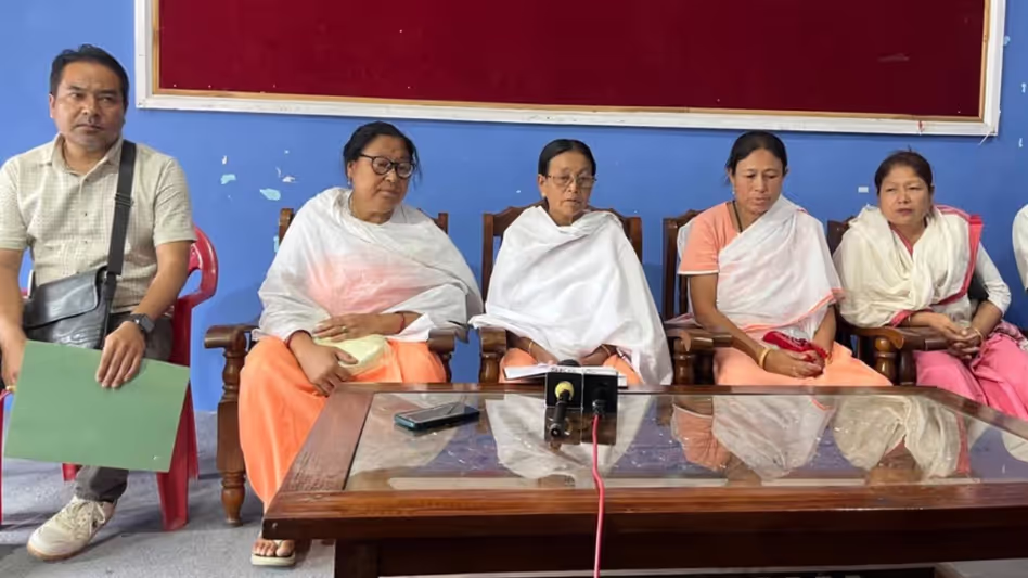 Manipur : जेएसी ने सनाजाओबा की हिरासत में मौत के लिए न्याय की मांग करते हुए Manipur : जेएसी ने सनाजाओबा की हिरासत में मौत के लिए न्याय की मांग करते हुए