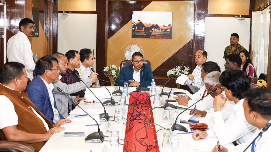 Meghalaya ने ज्ञान के आदान-प्रदान के लिए झारखंड विधान समिति की मेजबानी की Meghalaya ने ज्ञान के आदान-प्रदान के लिए झारखंड विधान समिति की मेजबानी की