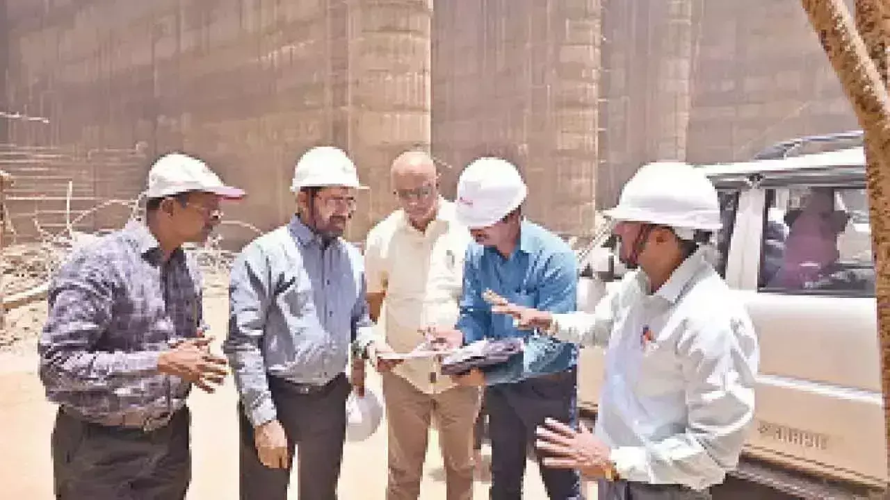 Telangana: जल बोर्ड के एमडी ने किया सुनकीशाला कार्यों का निरीक्षण