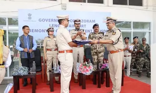 CISF ने मिजोरम के लेंगपुई हवाई अड्डे की सुरक्षा का जिम्मा संभाला