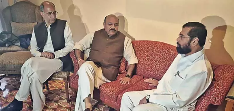 उपमुख्यमंत्री और मुख्यमंत्री के सलाहकार ने महाराष्ट्र के उपमुख्यमंत्री से मुलाकात की उपमुख्यमंत्री और मुख्यमंत्री के सलाहकार ने महाराष्ट्र के उपमुख्यमंत्री से मुलाकात की