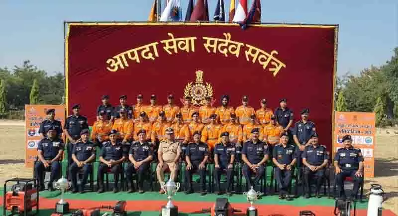 राष्ट्रीय SDRF प्रतियोगिता में हिमाचल की टीम ने शीर्ष स्थान प्राप्त किया राष्ट्रीय SDRF प्रतियोगिता में हिमाचल की टीम ने शीर्ष स्थान प्राप्त किया