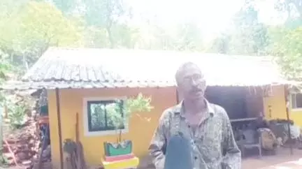 तुलसीदास नाइक को Borim ब्रिज परियोजना के कारण अपना पुश्तैनी घर खोने का डर तुलसीदास नाइक को Borim ब्रिज परियोजना के कारण अपना पुश्तैनी घर खोने का डर