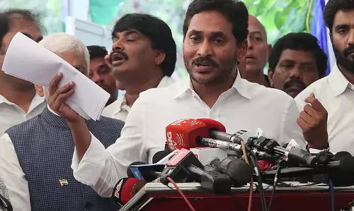 आंध्र के पूर्व सीएम जगन ने अधूरे वादों को लेकर NDA सरकार पर निशाना साधा