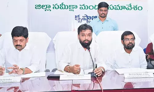 मंत्री वासमसेट्टी सुभाष ने Andhra में जल संकट को रोकने के लिए कार्रवाई के निर्देश दिए