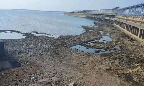 केआरएस जलाशय में जलस्तर 100 फीट से नीचे गिरा, अभी तक चिंताजनक नहीं