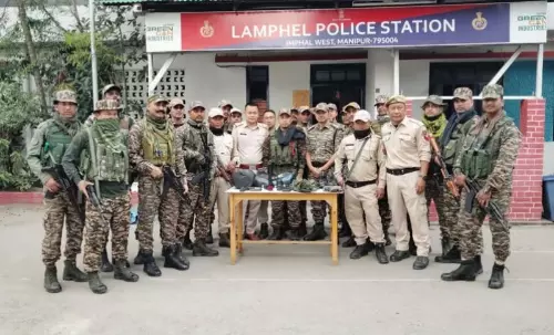 Manipur पुलिस ने 8 उग्रवादियों को गिरफ्तार किया, हथियार और गोला-बारूद बरामद
