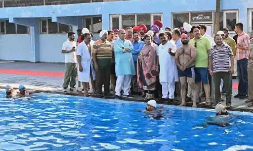 Ludhiana: शहर का सबसे बड़ा पूल सीज़न के लिए खुला