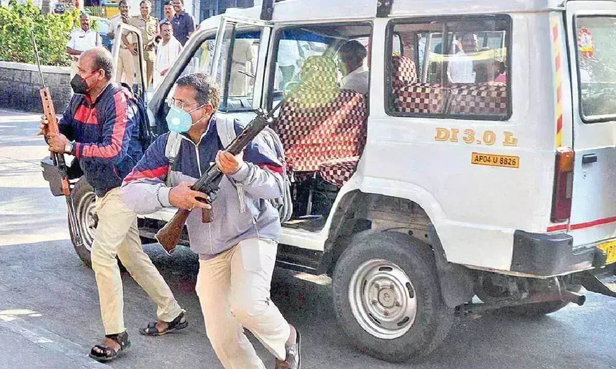 Andhra: ऑक्टोपस फोर्स ने तिरुमाला में मॉक ड्रिल का आयोजन किया