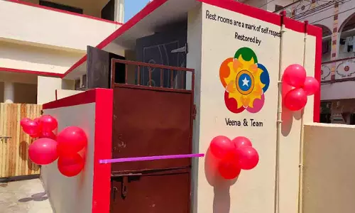 सॉफ्टवेयर प्रोफेशनल ने Hyderabad में सरकारी स्कूल के छात्रों के लिए रेस्ट रूम का निर्माण किया