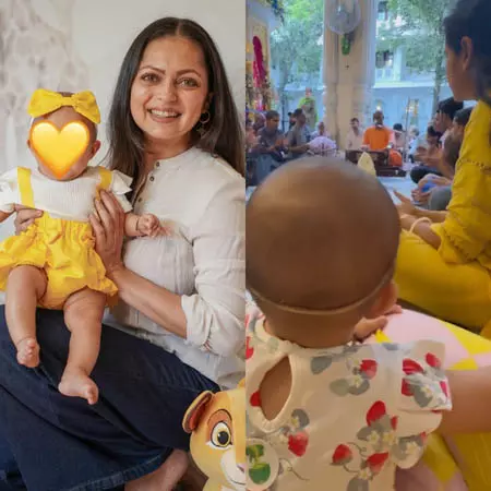 दृष्टि धामी अपनी बच्ची के साथ पहुंची इस्कॉन मंदिर, इंस्टाग्राम पर शेयर किया वीडियो दृष्टि धामी अपनी बच्ची के साथ पहुंची इस्कॉन मंदिर, इंस्टाग्राम पर शेयर किया वीडियो