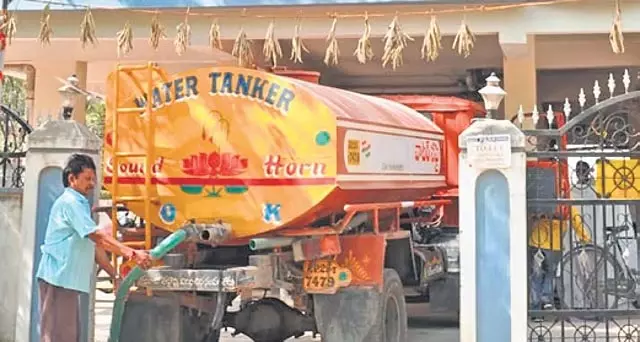 Telangana में भीषण गर्मी के कारण जल संकट की आशंका Telangana में भीषण गर्मी के कारण जल संकट की आशंका