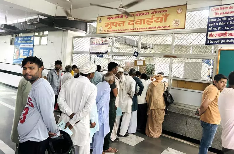 रोहतक PGIMS में संशोधित चिकित्सा नीति से 7 हजार ओपीडी मरीजों को लाभ मिलेगा रोहतक PGIMS में संशोधित चिकित्सा नीति से 7 हजार ओपीडी मरीजों को लाभ मिलेगा