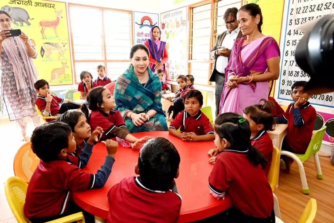 Diya Kumari की मेहनत रंग लाई, राजस्थान ने राष्ट्रीय पोषण पखवाड़े में हासिल की बड़ी उपलब्धि Diya Kumari की मेहनत रंग लाई, राजस्थान ने राष्ट्रीय पोषण पखवाड़े में हासिल की बड़ी उपलब्धि