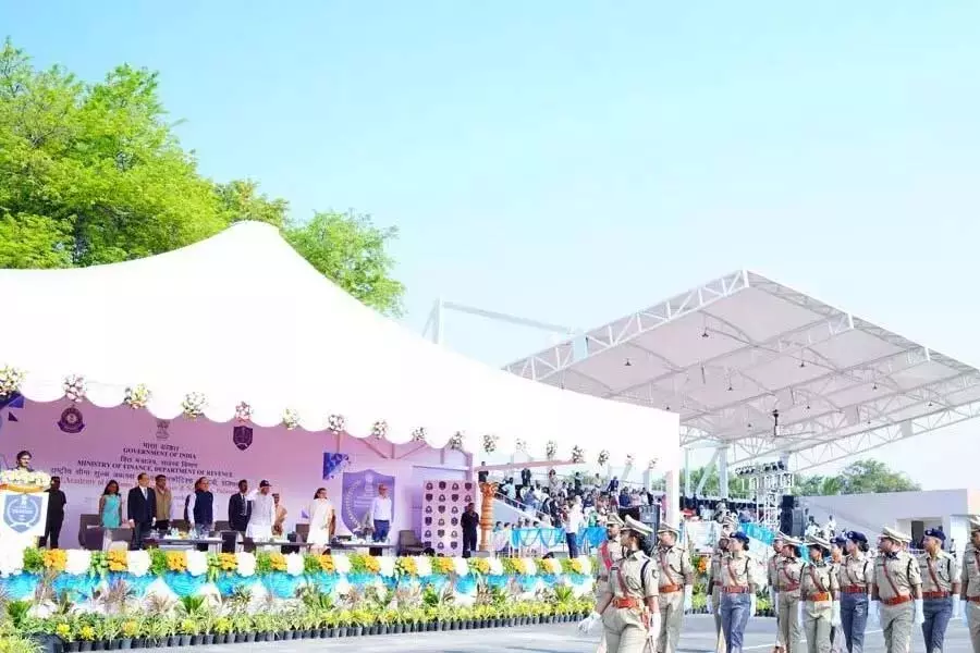 NASCIN में 75वीं IRS पासिंग आउट परेड NASCIN में 75वीं IRS पासिंग आउट परेड