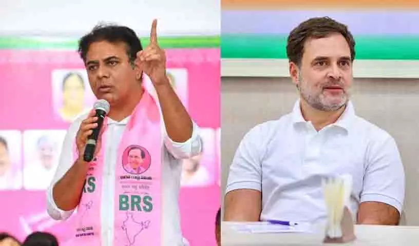 KTR ने तेलंगाना के स्थानों की सूची राहुल के साथ साझा की और उनसे वहां अवश्य जाने का आग्रह किया KTR ने तेलंगाना के स्थानों की सूची राहुल के साथ साझा की और उनसे वहां अवश्य जाने का आग्रह किया