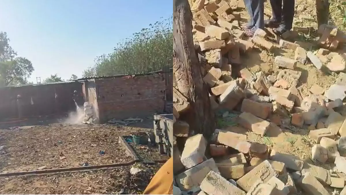 Saharanpur: पटाखा फैक्ट्री में विस्फोट से दहला देवबंद, तीन की जान गई Saharanpur: पटाखा फैक्ट्री में विस्फोट से दहला देवबंद, तीन की जान गई
