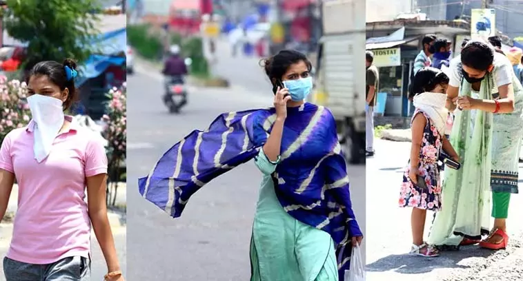 Weather: ऊना में आग उगल रहे सूर्यदेव, 40 डिग्री पहुंचा तापमान Weather: ऊना में आग उगल रहे सूर्यदेव, 40 डिग्री पहुंचा तापमान