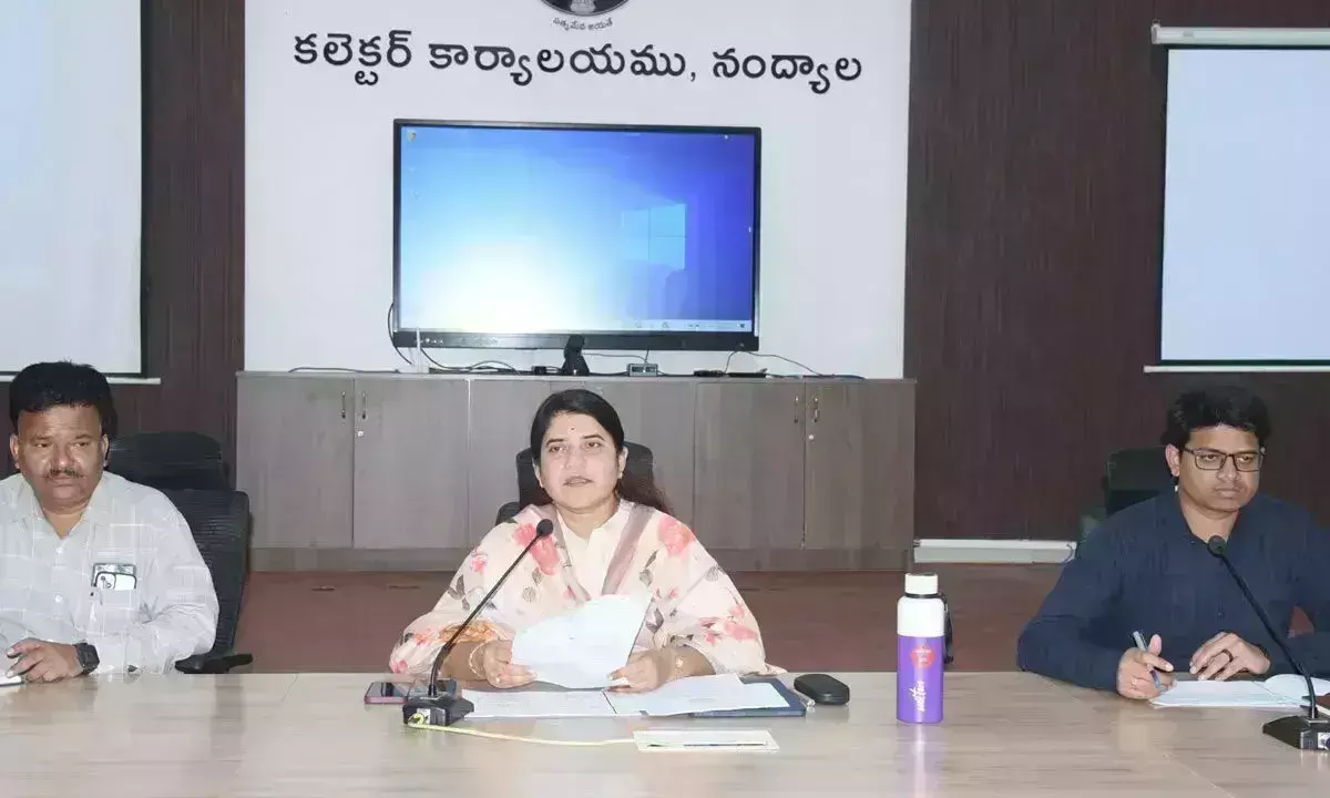 Andhra: कलेक्टर ने जिला आपदा प्रबंधन योजना के लिए रिपोर्ट मांगी Andhra: कलेक्टर ने जिला आपदा प्रबंधन योजना के लिए रिपोर्ट मांगी
