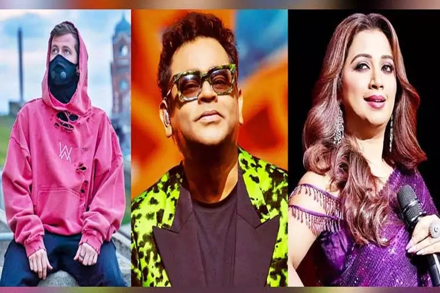 एलन वॉकर, ए.आर. रहमान, श्रेया घोषाल वेव्स 2025 में दर्शकों के लिए मधुर संगीत प्रस्तुत करेंगे एलन वॉकर, ए.आर. रहमान, श्रेया घोषाल वेव्स 2025 में दर्शकों के लिए मधुर संगीत प्रस्तुत करेंगे
