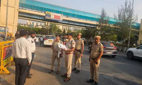 DCP ने यातायात नियमों का उल्लंघन करने वालों पर कार्रवाई की