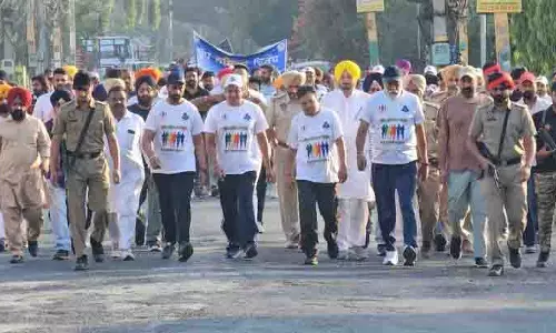 Kapurthala में नशे के खिलाफ वॉकथॉन Kapurthala में नशे के खिलाफ वॉकथॉन
