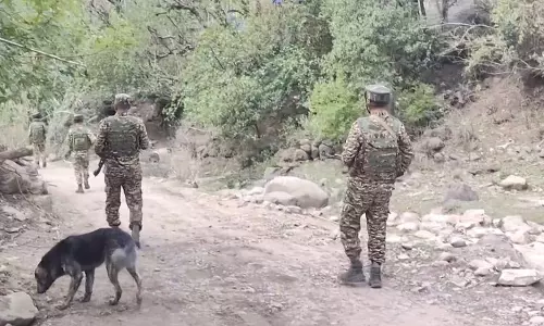 सुरक्षा बलों ने आतंकवादियों को बेअसर करने के लिए Kishtwar के जंगलों की तलाशी ली