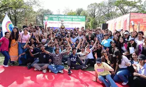 वेटरनरी कॉलेज ने कृषि University एथलेटिक्स मीट में ओवरऑल ट्रॉफी जीती