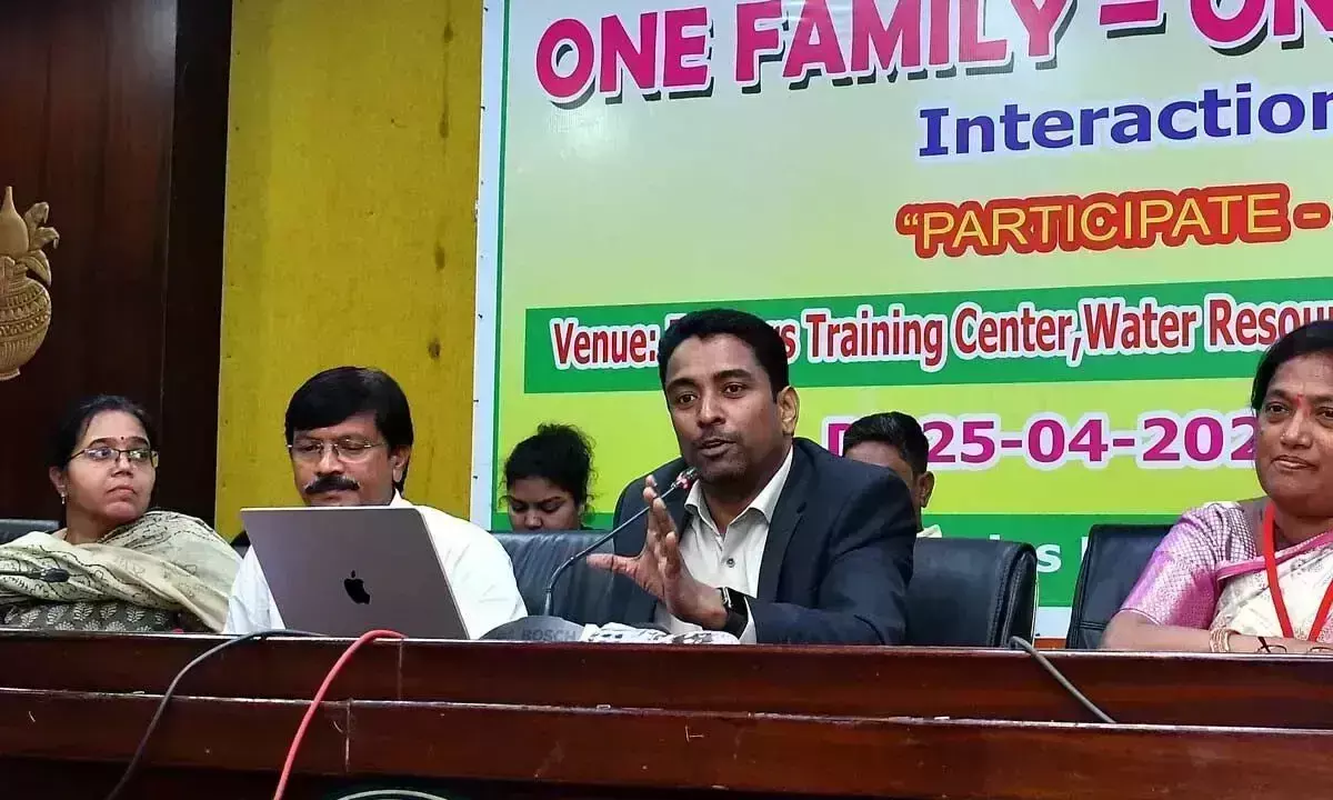 Andhra: महिलाओं को उद्यमी बनने के लिए प्रेरित किया गया Andhra: महिलाओं को उद्यमी बनने के लिए प्रेरित किया गया