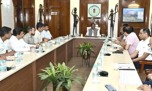 CM विष्णुदेव साय का निर्देश, सुशासन तिहार में प्राप्त आवेदनों का सर्वोच्च प्राथमिकता से करें निराकरण CM विष्णुदेव साय का निर्देश, सुशासन तिहार में प्राप्त आवेदनों का सर्वोच्च प्राथमिकता से करें निराकरण