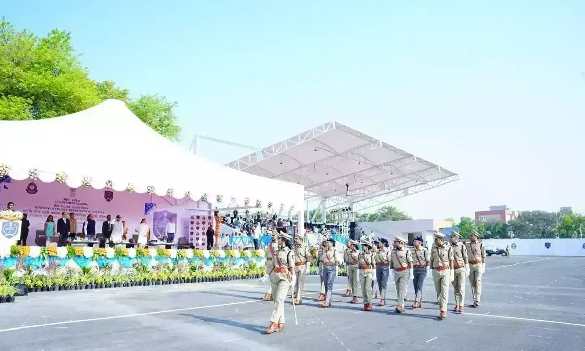 Andhra: NASCIN में 75वीं IRS पासिंग आउट परेड