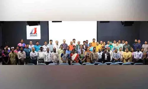 Anurag University ने हैदराबाद में विश्वविद्यालय परिसर में शोध कार्यक्रम ‘अनुभवन’ का आयोजन किया