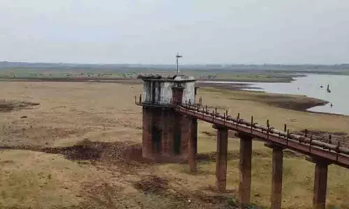 Peddavagu परियोजना अयाकट के तहत किसानों का एक और फसल सीजन बर्बाद