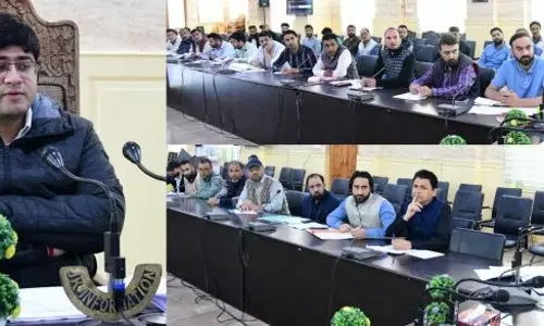 DC गांदरबल ने राजस्व विभाग के कामकाज की समीक्षा की DC गांदरबल ने राजस्व विभाग के कामकाज की समीक्षा की