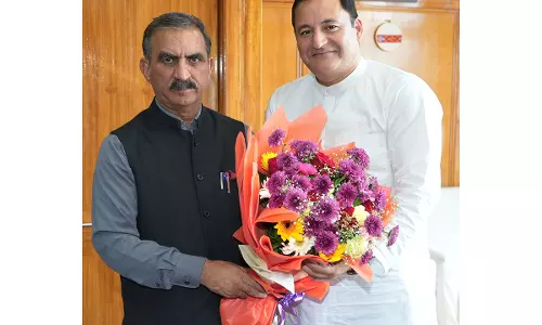 जम्मू-कश्मीर के कृषि मंत्री ने हिमाचल प्रदेश के CM सुखबीर सिंह बादल से की मुलाकात