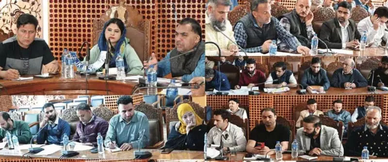 DDC अध्यक्ष शोपियां ने वार्षिक कार्य योजना पर चर्चा की DDC अध्यक्ष शोपियां ने वार्षिक कार्य योजना पर चर्चा की