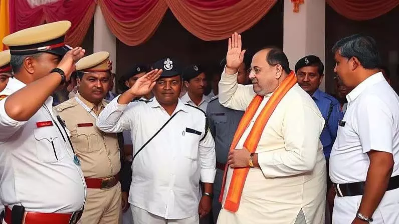 MP : पुलिसकर्मियों को हत्या और हत्या के प्रयास के आरोपों का सामना कर रहे विधायकों को सलामी देनी होगी MP : पुलिसकर्मियों को हत्या और हत्या के प्रयास के आरोपों का सामना कर रहे विधायकों को सलामी देनी होगी