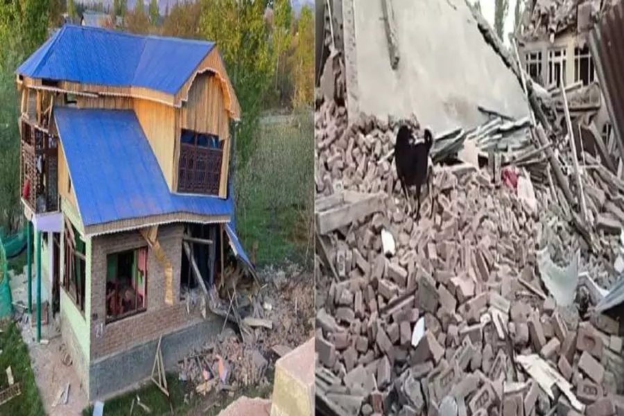 कश्मीर में बंदूकधारियों की गोली से नागरिक की मौत, 10 आतंकवादियों के घर ध्वस्त कश्मीर में बंदूकधारियों की गोली से नागरिक की मौत, 10 आतंकवादियों के घर ध्वस्त
