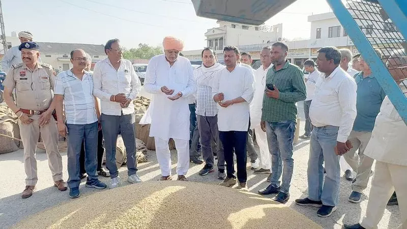 Haryana : कृषि मंत्री ने यमुनानगर मंडी का किया औचक निरीक्षण Haryana : कृषि मंत्री ने यमुनानगर मंडी का किया औचक निरीक्षण