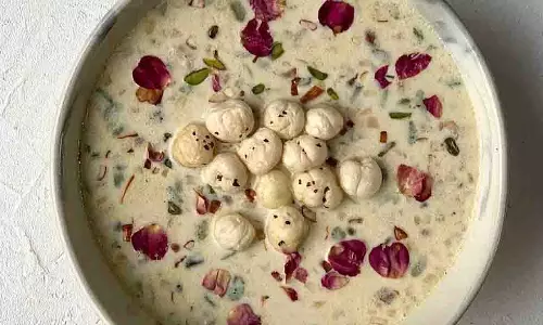 Makhana Kheer : तैयार करें मखाने की खीर, आसान है इसे बनाने का तरीका