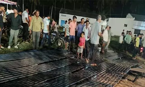 दर्शकों का स्टेज गिरा, कबड्डी मैच के दौरान बड़ा हादसा