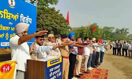Punjab: ‘ड्रग्स के खिलाफ युद्ध’ के समर्थन में साइकिल रैली निकाली गई Punjab: ‘ड्रग्स के खिलाफ युद्ध’ के समर्थन में साइकिल रैली निकाली गई